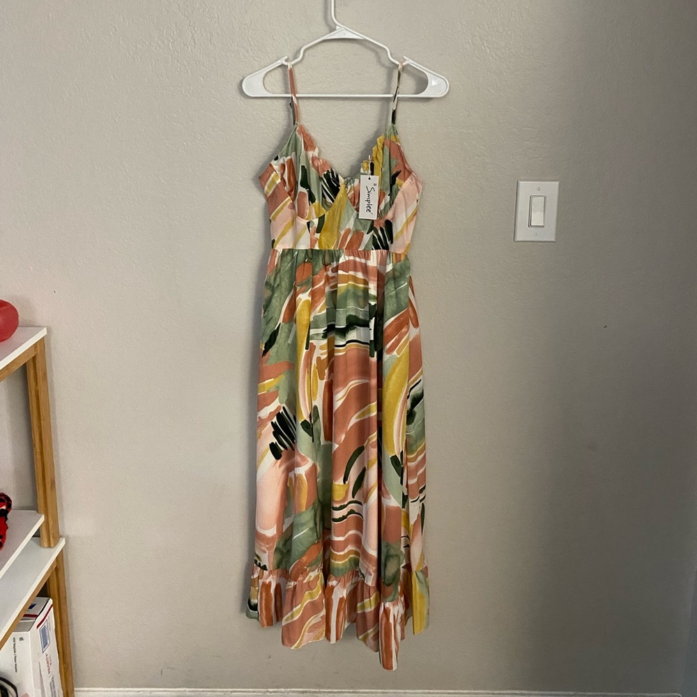 Never worn maxi dress with tags!